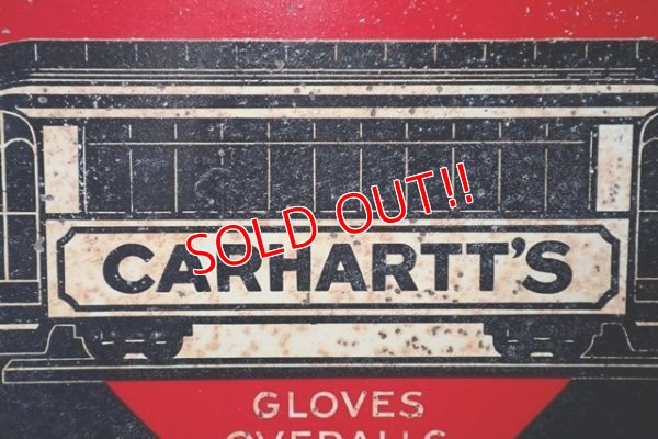 画像3: dp-201201-44 Carhartt / 1930's Metal Sign