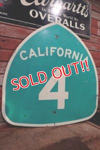 dp-210101-09 Road Sign "CALIFORNIA 4"
