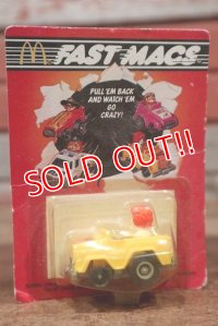 ct-150401-31 McDonald's / 1985 Fast Macs RONALD McDONALD "RUNABOUT"