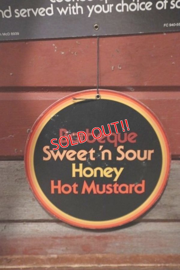 画像8: dp-201201-63 McDonald's / 1981 Chicken McNuggets Cardboard Sign