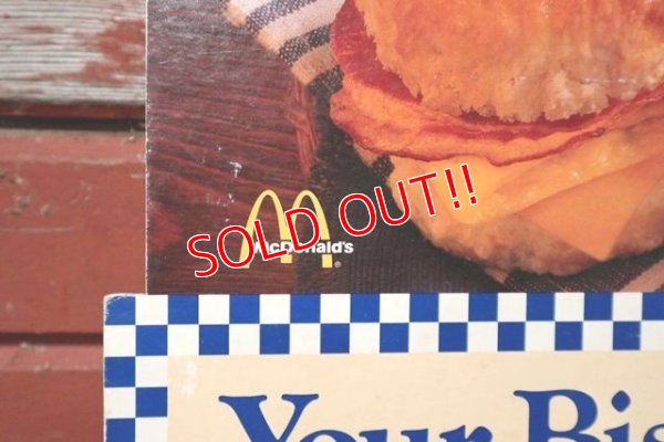 画像3: dp-201201-66 McDonald's / 1984 Fresh Biscuits for Break Fast Cardboard Sign