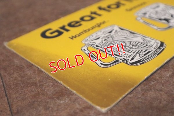 画像6: dp-201201-65 McDonald's / 1970's Cardboard Sign