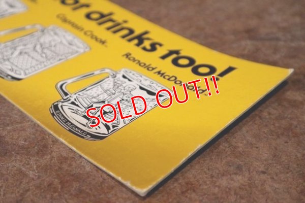 画像7: dp-201201-65 McDonald's / 1970's Cardboard Sign