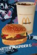 画像3: dp-201201-62 McDonald's / 1977 Super Team QUATER POUNDER % Coca Cola Sign