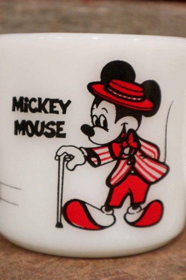 画像2: ct-210101-81 Mickey Mouse & Minnie Mouse / Anchor Hocking 1980's Mug