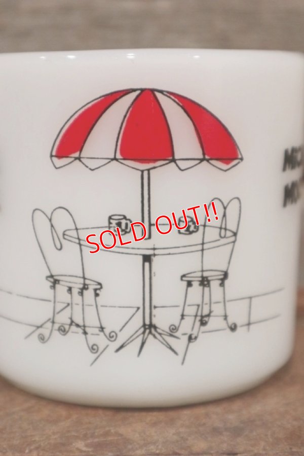 画像4: ct-210101-81 Mickey Mouse & Minnie Mouse / Anchor Hocking 1980's Mug
