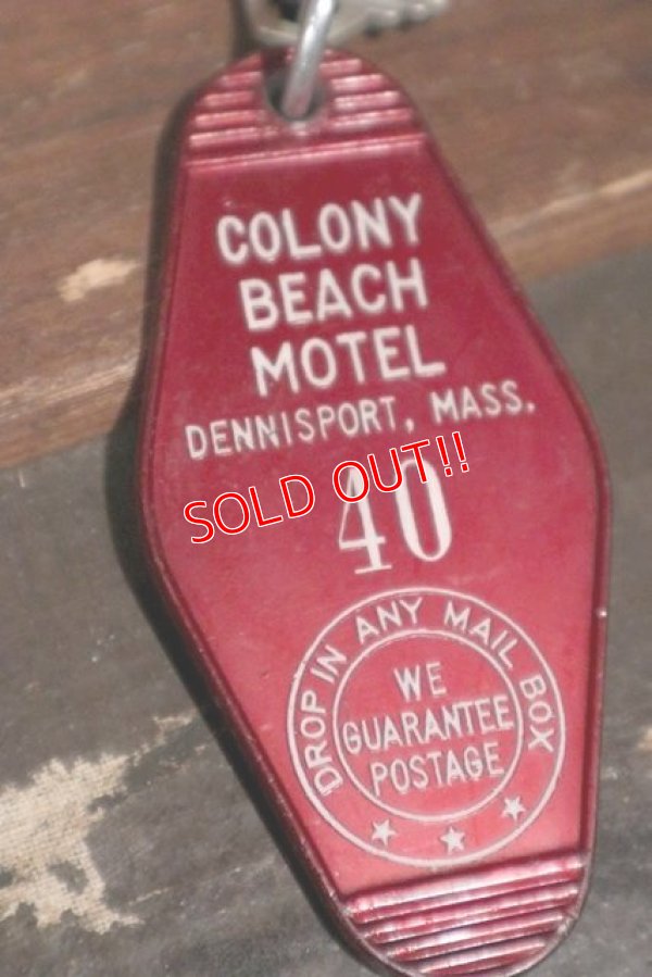 画像2: dp-210101-44 COLONY BEACH MOTEL / Vintage Room Key
