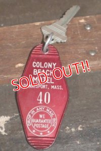 dp-210101-44 COLONY BEACH MOTEL / Vintage Room Key