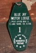 画像2: dp-210101-46 BLUE JAY MOTOR LODGE / Vintage Room Key (2)