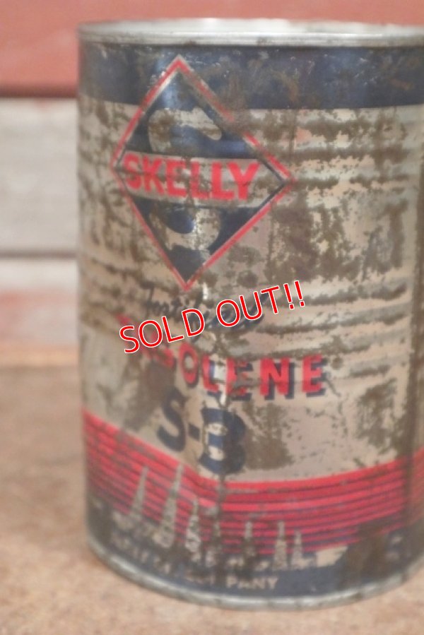 画像2: dp-201201-40 SKELLY / TAGOLNE S-3 Motor Oil One U.S. Quart Can