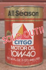 dp-201201-40 CITGO / 10W-40 Motor Oil One U.S. Quart Can