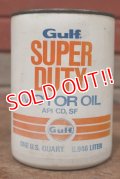 dp-201201-40 Gulf / SUPER DUTY One U.S. Quart MOTOR OIL
