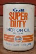 画像1: dp-201201-40 Gulf / SUPER DUTY One U.S. Quart MOTOR OIL (1)