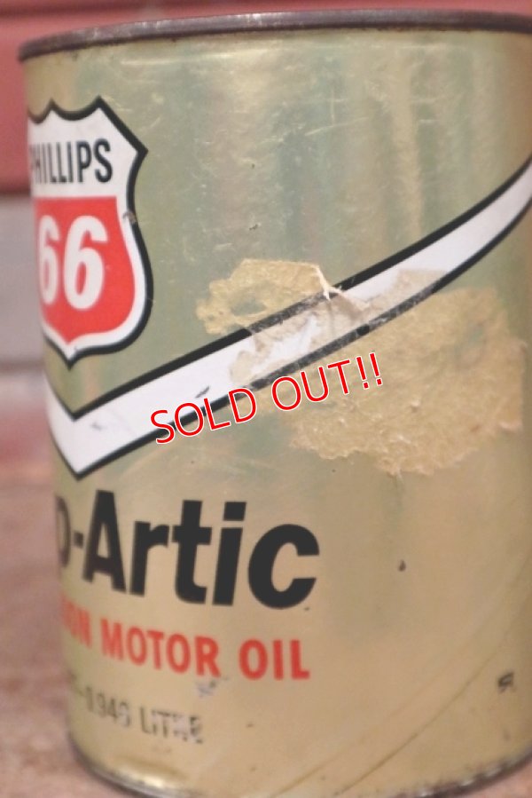 画像2: dp-201201-40 PHILLIPS 66 / Trop-Artic Oil One U.S. Quart Can