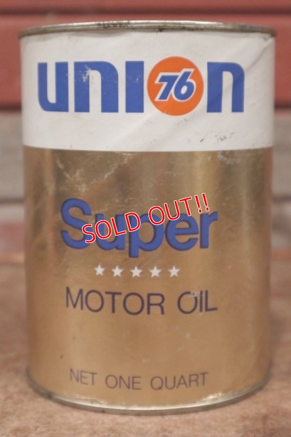 画像1: dp-201201-40 UNION 76 / Super Oil One U.S. Quart Can