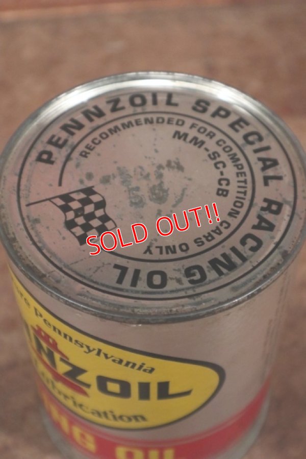 画像4: dp-201201-40 PENNZOIL / Racing Oil One U.S. Quart Can