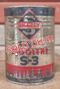 dp-201201-40 SKELLY / TAGOLNE S-3 Motor Oil One U.S. Quart Can