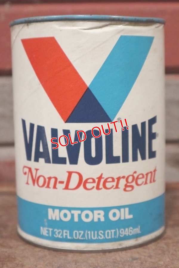 画像1: dp-201201-40 VALVOLINE / Non-Detergent Motor Oil One U.S. Quart Can