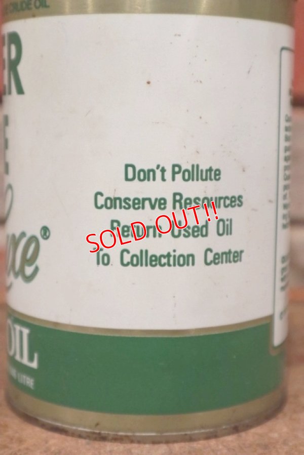 画像3: dp-201201-40 QUAKER STATE / De Luxe Motor Oil One U.S. Quart Can