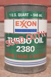 dp-201201-40 EXXON / TURBO Oil One U.S. Quart Can