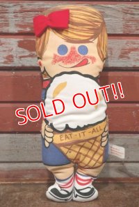 ct-201201-44 EAT-IT-ALL / "Krispy" 1970's Pillow doll