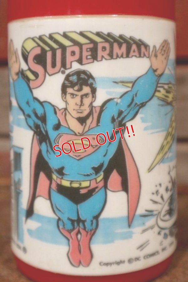 画像2: ct-210101-38 SUPERMAN / ALADDIN 1978 Water Bottle