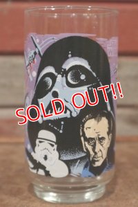 gs-210101-03 STAR WARS / 1977 BURGER KING Novelty Glass "Darth Vader"