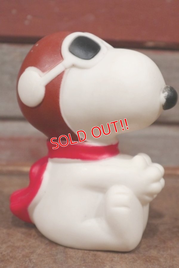 画像2: ct-210101-43 Snoopy / ConAgra 1980's Flying Ace Squeaky Doll