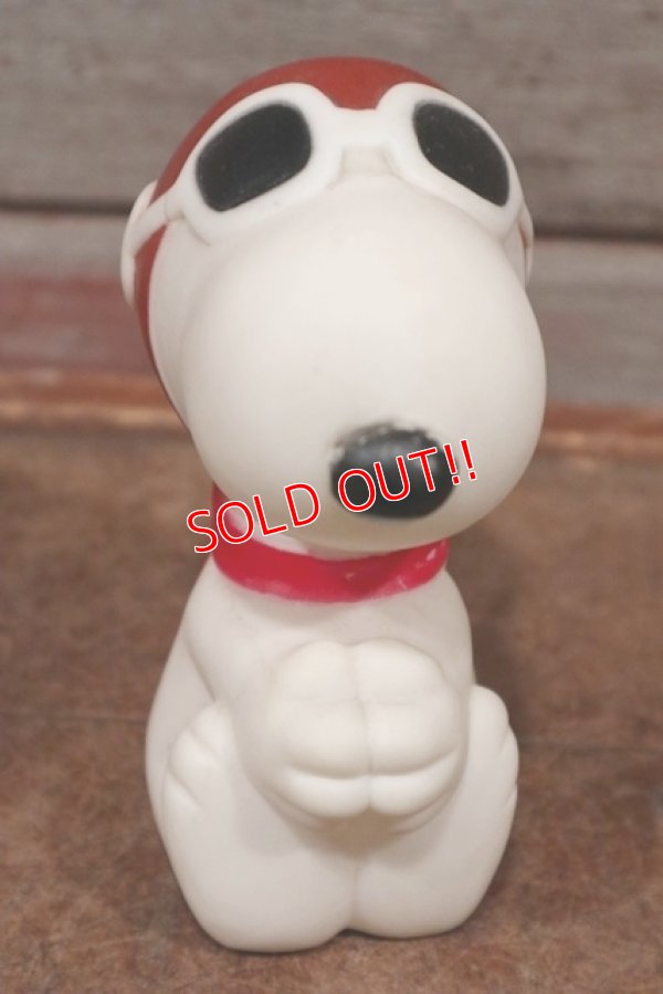画像3: ct-210101-43 Snoopy / ConAgra 1980's Flying Ace Squeaky Doll