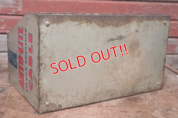 画像10: dp-201201-39 AUTO-LITE / 1950's Silver Sheathed Cable Display Rack