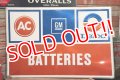 dp-201201-27 AC GM Delco / BATTERIES Metal Sign