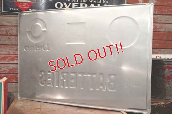 画像11: dp-201201-27 AC GM Delco / BATTERIES Metal Sign