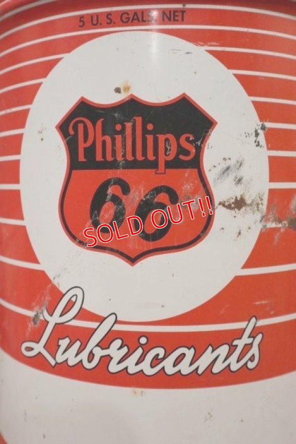 画像2: dp-210101-14 Phillips 66 / 1956 5 U.S.GALLONS Oil Can