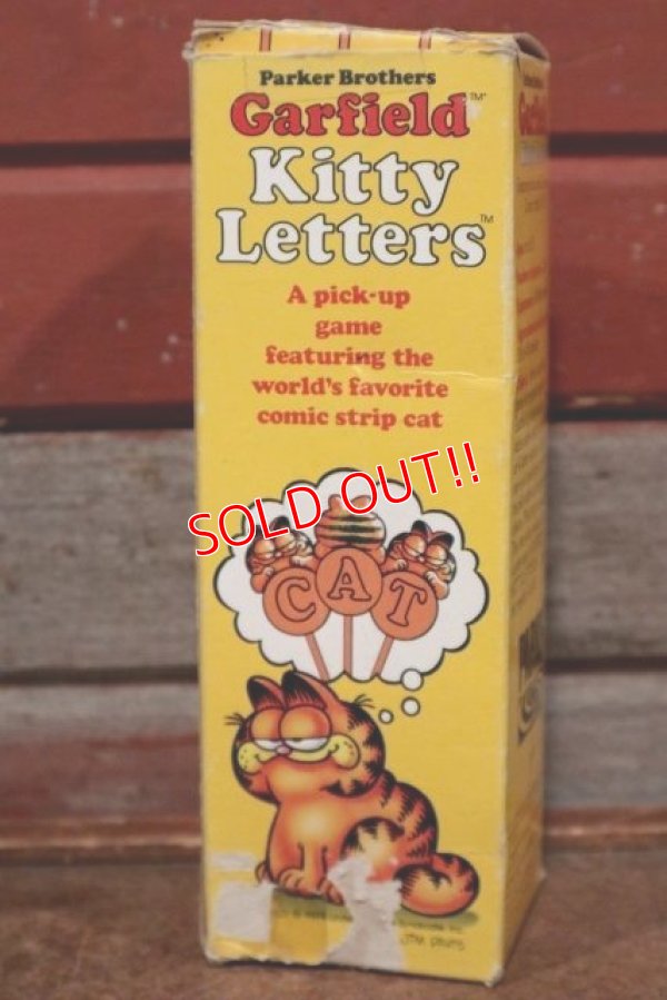 画像2: ct-201114-89 Garfield / 1978 Kitty Letters Game