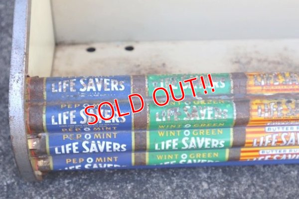 画像3: dp-210101-04 LIFE SAVERS / Vintage Store Display Metal Rack