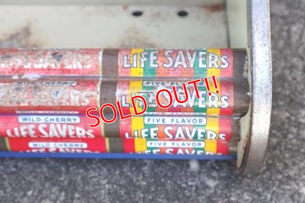 画像5: dp-210101-04 LIFE SAVERS / Vintage Store Display Metal Rack