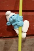 ct-210101-36 Smurf / Carl's Jr. 2011 Straw Holder