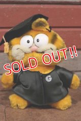 ct-210101-32 Garfield / DAKIN 1980's Plush Doll "Grad"