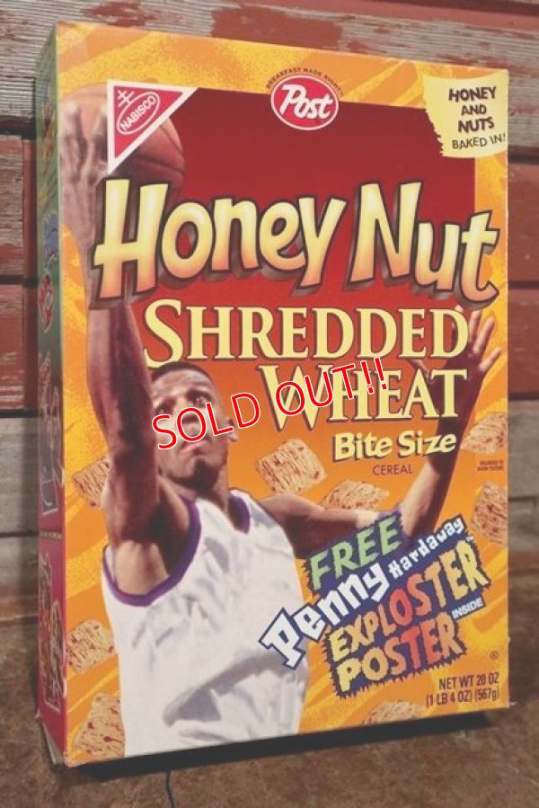 画像1: ad-130507-01 Nabisco Post / 1995 Honey Nut "Penny Hardaway" Cereal Box