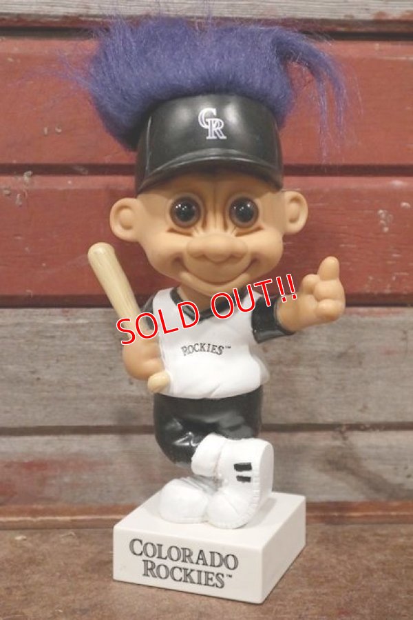 画像1: ct-210101-40 COLORADO ROCKIES / Trolls Bobble Head