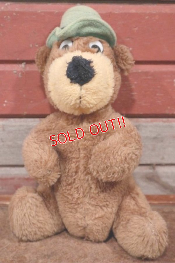 画像1: ct-201114-101 Yogi Bear / Mighty Star 1980 Plush Doll (A)