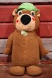 画像1: ct-201114-100 Yogi Bear / Knickerbocker 1973 Musical Plush Doll (1)
