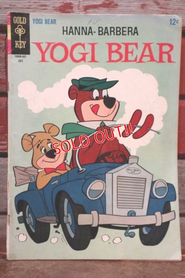 画像1: ct-201114-31 Yogi Bear / GOLD KEY 1966 Comic