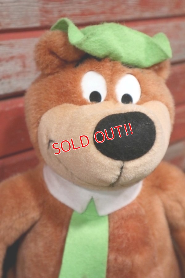 画像2: ct-201114-104 Yogi Bear / 1996 Plush Doll w/ Basket