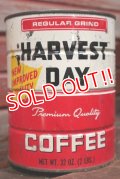 dp-210101-61 HARVEST DAY COFFEE / Vintage Tin Can