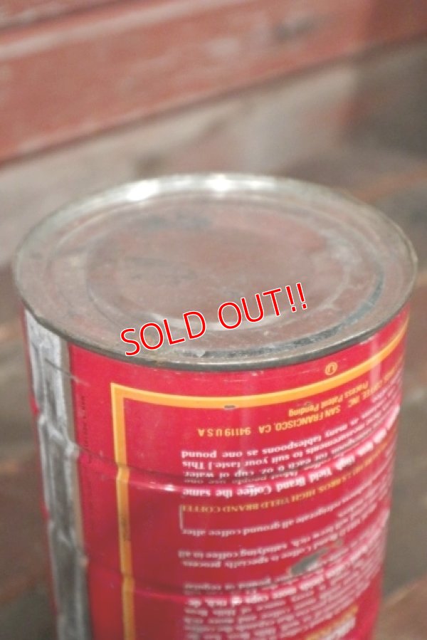 画像6: dp-210101-55 HILLS BROS HIGH YIELD COFFEE / Vintage Tin Can