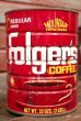 画像1: dp-210101-59 Folger's COFFEE / Vintage Tin Can (1)