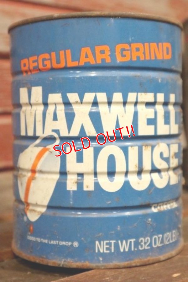 画像2: dp-210101-60 MAXWEL LHOUSE COFFEE / Vintage Tin Can