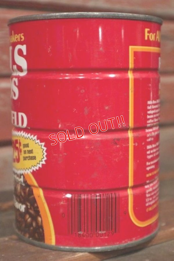 画像4: dp-210101-55 HILLS BROS HIGH YIELD COFFEE / Vintage Tin Can