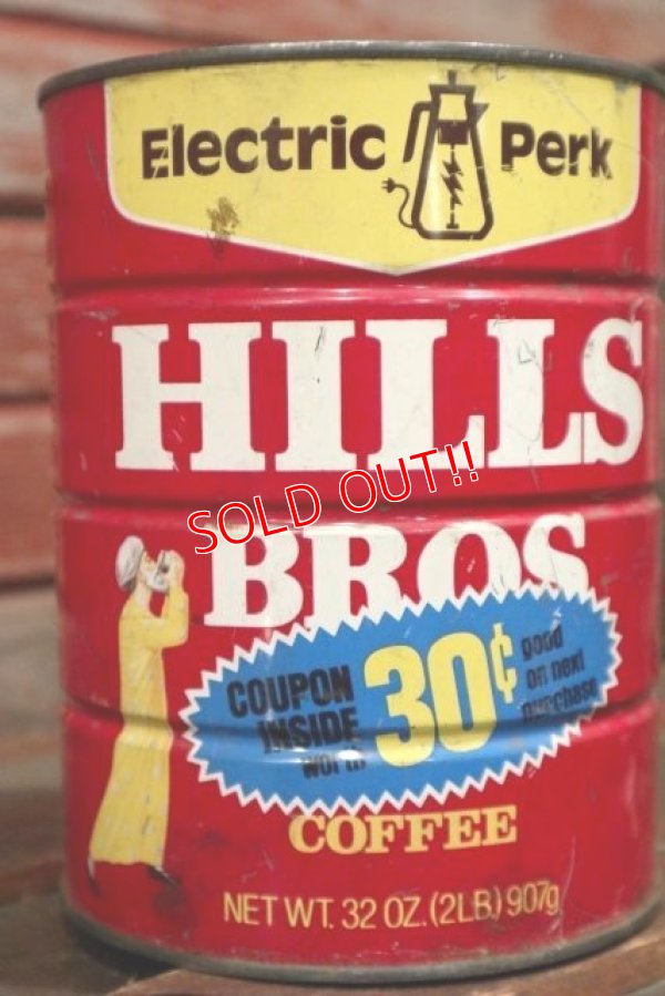 画像2: dp-210101-57 HILLS BROS COFFEE / Vintage Tin Can